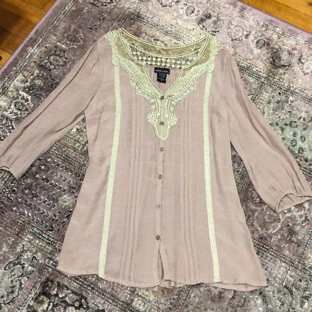 Like New Wet Seal Boho Blouse